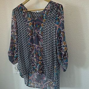 Blouse by Harlow Zee / size S / paisley